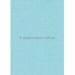 Embossed Shattered Aqua Blue Matte, A4 handmade recycled paper | PaperSource